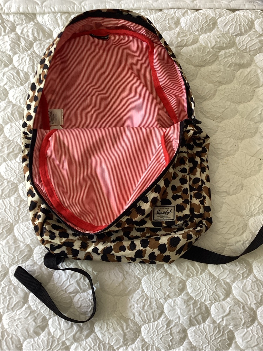Leopard print backpack - Picture 3 of 3